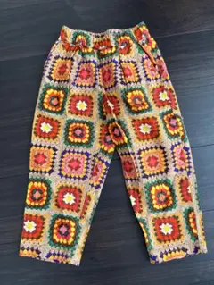 美品　マーキーズ　パンツ　ズボン　柄パン