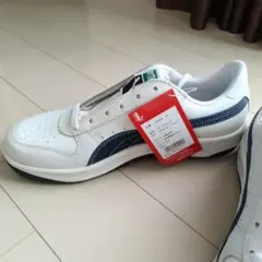 Puma プーマ モナコ D ホワイト/インディゴ 25.0cm