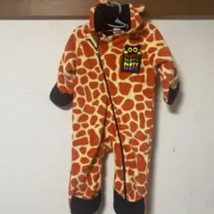 PARTY PARTY キリン柄ロンパース