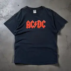 00s AC/DC Logo S/S Tee Shirt L