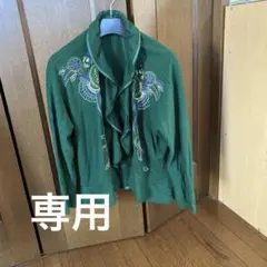 トクコ 刺繍ジャケット羽織り