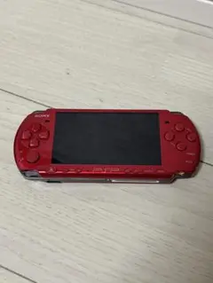 動作品 PlayStation Portable 3000 本体 レッド