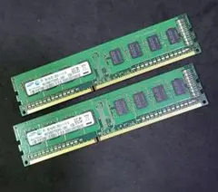 Samsung PC3-12800 メモリ 4Gx2枚 2Gx2枚セット