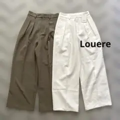 Louere ツータックスラックス
