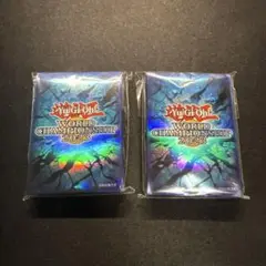 遊戯王　スリーブ　WCS2023　青　100枚　未開封