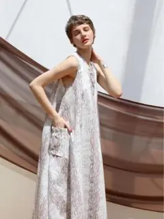カトリントーキョー 2way frill tent onepiece ピンク
