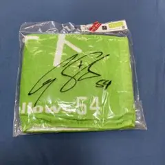 スワローズ　選手直筆デザインタオル　サイスニード投手サイン入り