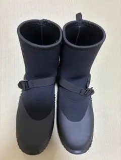 【未使用に近い】ワークマンウーマン　ブラックブーツ FC110 サイズ11 LL