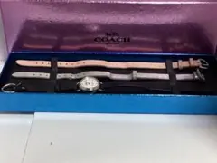 コーチCOACH アナログ時計とストラップセット本物