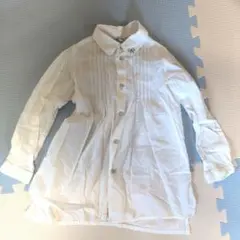 hakka kids 長袖シャツ 120サイズ ホワイト