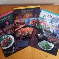 1995年 4月号 定番cooking 料理レシピ本 3冊セット