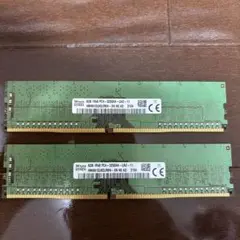 ジャンク SK hynix 8GB DDR4 メモリ PC4-3200AA