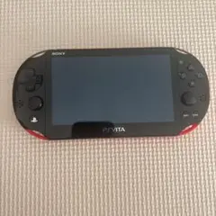 PS Vita 本体 レッド×ブラック PCH-2000 動作品
