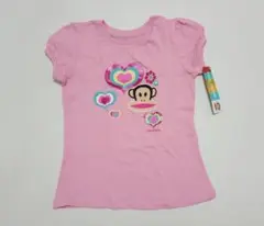 USA購入 ポールフランク Tシャツ ピンク サイズ5T 110 未使用品