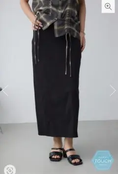AZULBY MOSSY タイトロングスカートスーパーストレッチ美タイトスカート