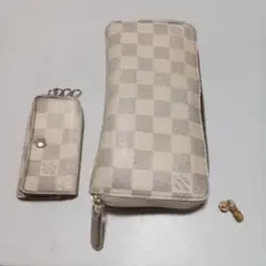 ルイヴィトンアズール財布、キーケース