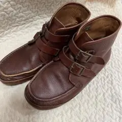 本革!ショートブーツ ブルート