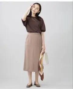 NANO universe スリットタイトスカート 美品