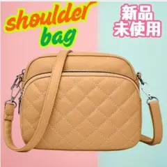 【新品】2WAY ミニショルダー 斜めがけ ポーチ 高見え キルティング ミニ