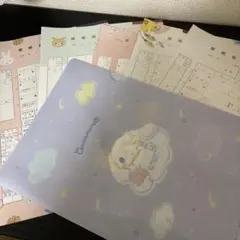 送料無料/婚姻届 ミッフィー リラックマ サンリオ シナモン クリアファイル
