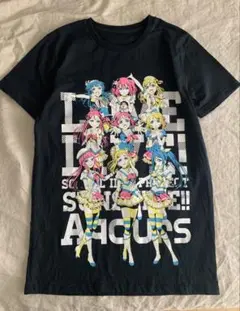 半袖Tシャツ　ラブライブ！　サンシャイン　2nd　アニメ　アイドル　黒　一番くじ