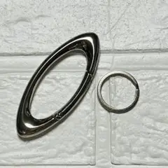 OAKLEY カラビナ シルバー