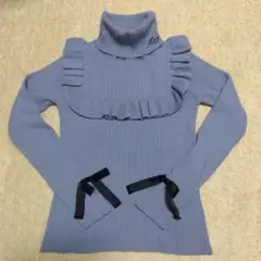 ALGY　タートルネック　ニット