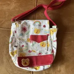 3can4on クマデザイン ショルダーバッグ