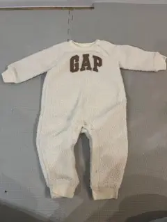 GAP ボア　ロンパース 12-18ヶ月 クリーム色