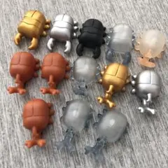 【新品未使用】カブトムシ　クワガタ　ソフビ　13体