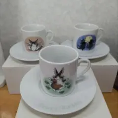 わちふぃーるどダヤン　デミカップ三点セット