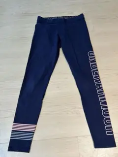 UNDER ARMOUR ネイビー タイツ フィットネスウェア　ヨガ　ピラティス