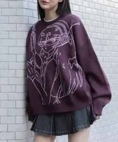 niceghostclub ナイスゴーストクラブ フューチャーガールニット