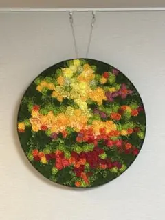 「円窓」フラワーアート【家具】