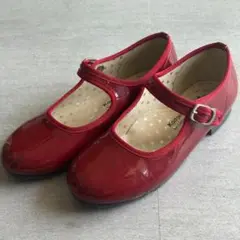 Kodomo Beams ストラップシューズ　エナメルシューズ 21.0cm