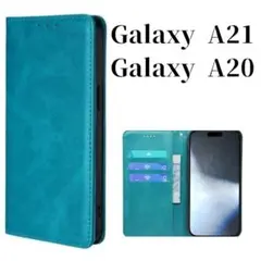 Galaxy A21 A20 手帳型 スリム ギャラクシー ケース カバー
