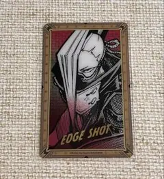 ヒロアカ原画展 エッジショット 箔押しクリアカード