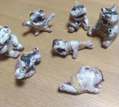 陶器のおにさんのうたげ★陶芸作家もの送料無料