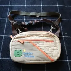 Bright Future カエル刺繍 ショルダーバッグ