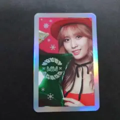 TWICE もも モモ クリスマスエディション トレカセット TWICE クリスマスエディション モモ トレカ - メルカリ