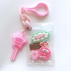キャンディバッグキーホルダー じゃらじゃら ガチャ詰めポーチ 推し色