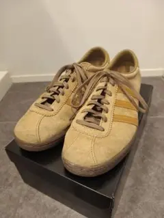 adidas タバコ　スエード スニーカー 10 US