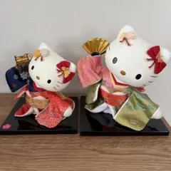 【日本限定】ハローキティ 置物 2体セット