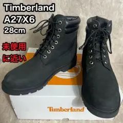 未使用に近い Timberland 6インチ レースアップブーツ ヌバック
