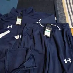 Under Armour ネイビー ウォームアップウェア Lサイズ