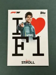 25枚限定 Lance Stroll F1 Topps Fanatics