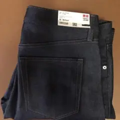 UNIQLO スリムフィットジーンズ 34インチ ネイビー