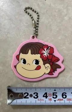 値下げしました‼️不二家 ペコちゃん キーホルダー （鏡付）