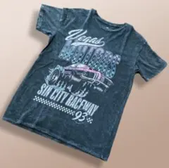 HOLLISTER ホリスター Motor Tシャツ モーターサイクル フェード