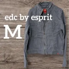 美品❣️一点物✨edc by esprit 【M】グレー ジャケット ポケット付